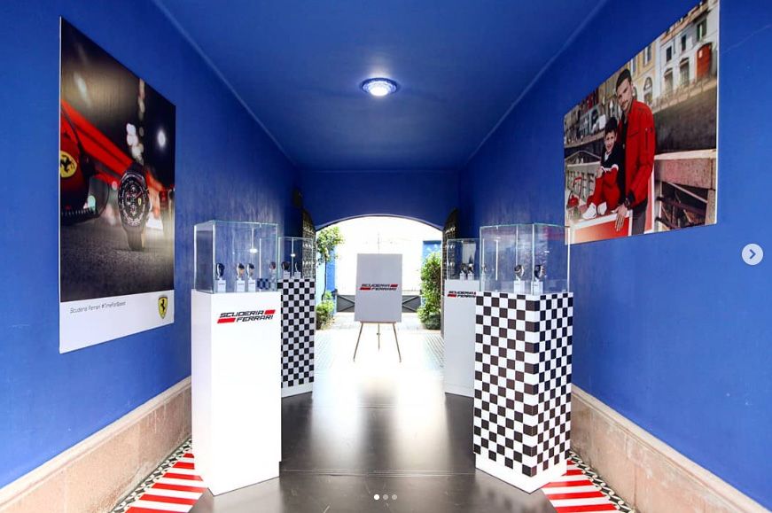 Espacio de exhibición de marca