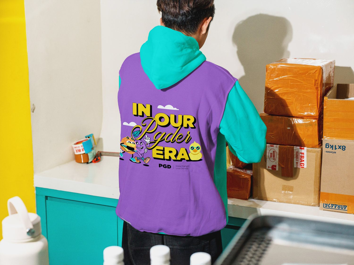 Buzo de PGDay, merchandising del evento